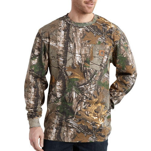 Carhartt Camo Long Sleeve T Shirt