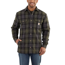 Carhartt Hubbard  Sherpa Lined Shirt Jac