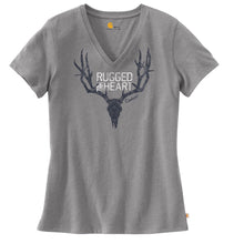Carhartt Wellton SS V Neck Graphic T Shirt